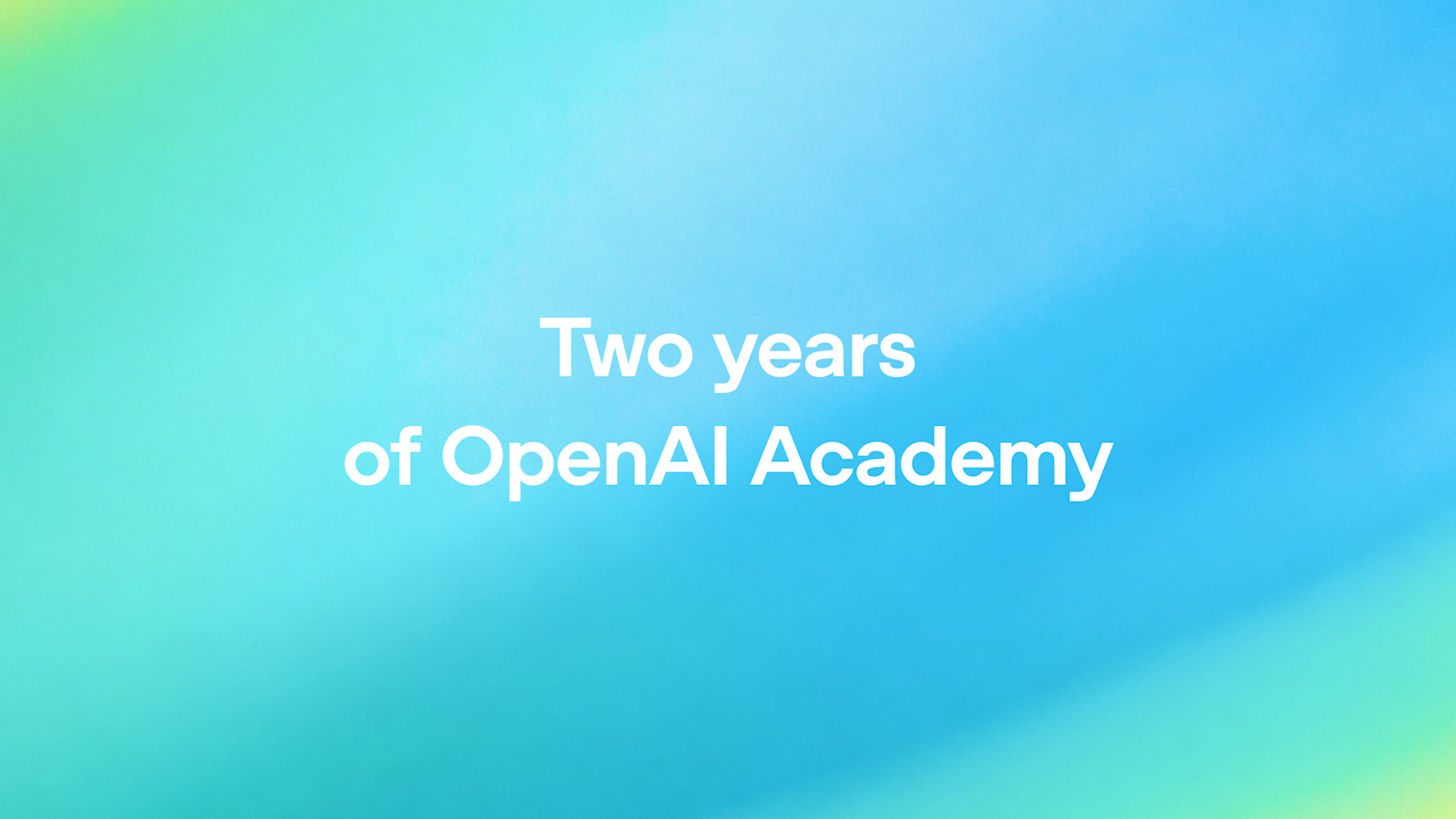 OpenAI Academy amplia treinamento prático de IA com programa para comunidades